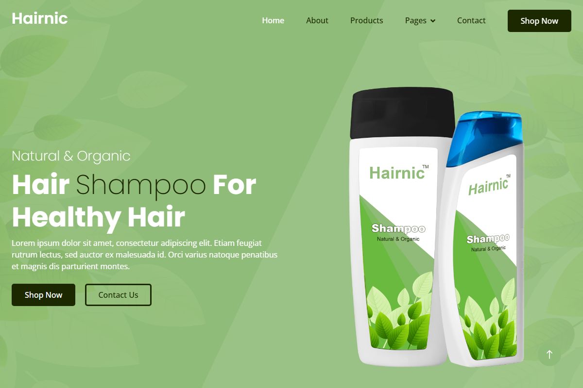 Hair Shampoo For Healthy