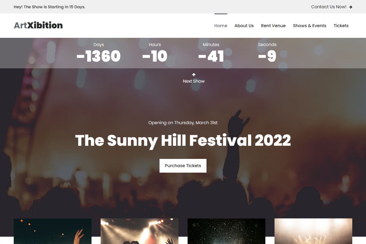 Artxibition Html Event Template 86