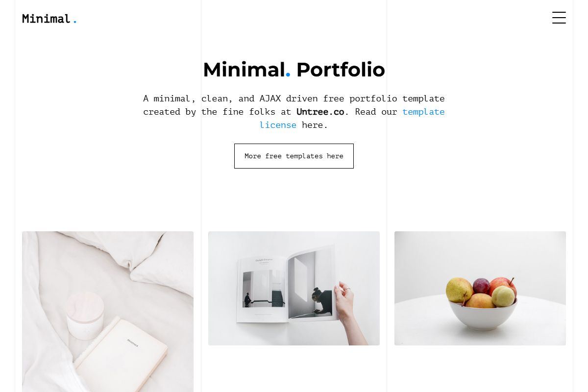 Minimal Portfolio