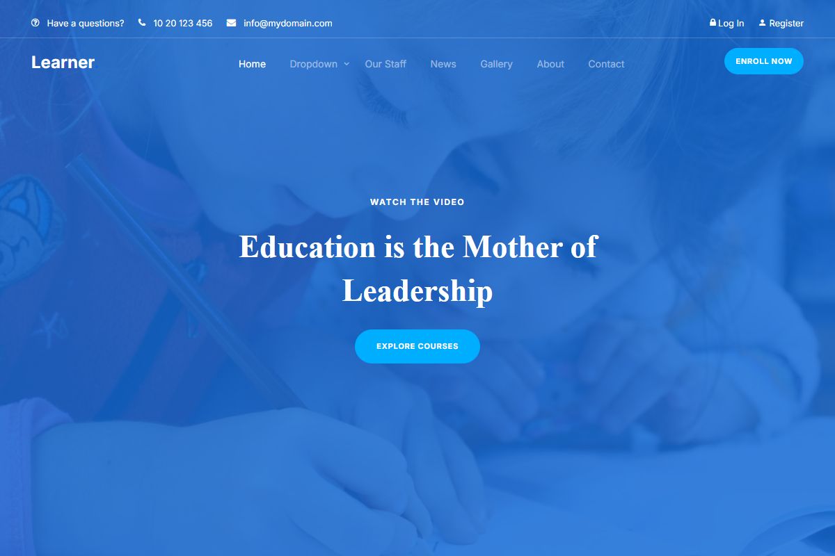 Education Is The Mother Of Leadership