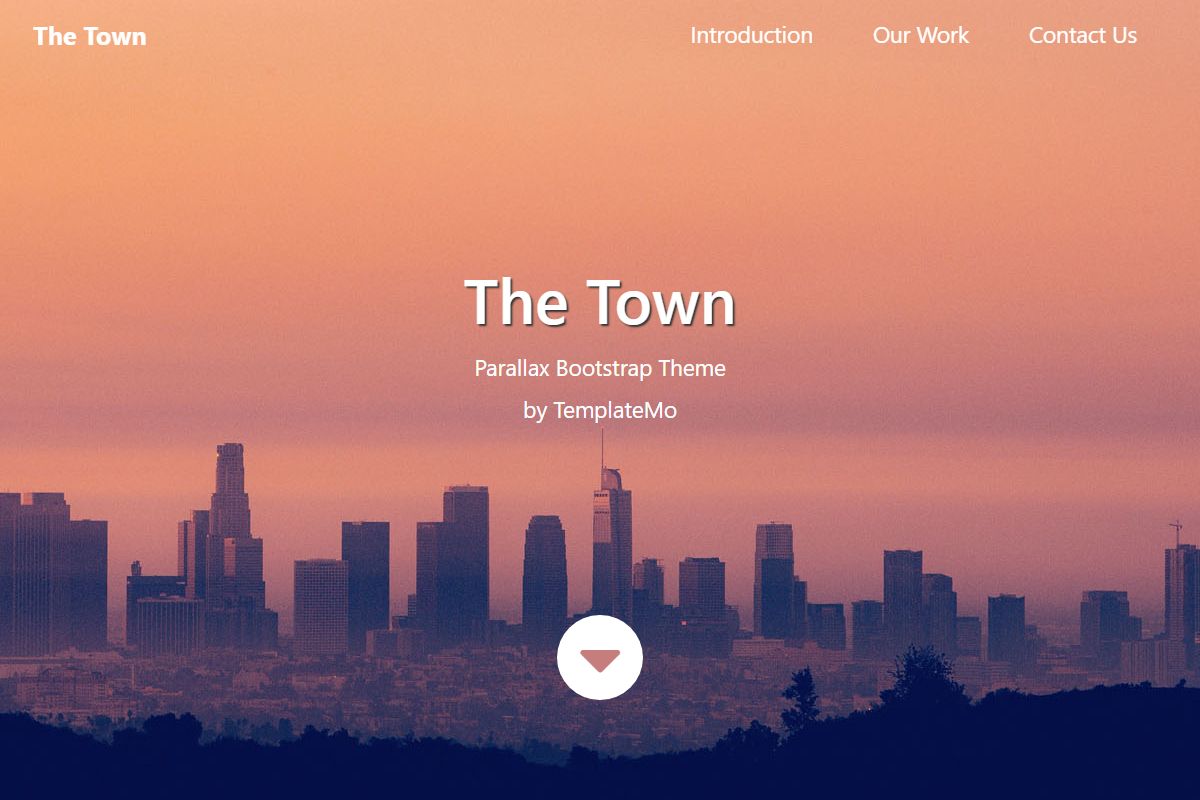 The Town Html Css Template